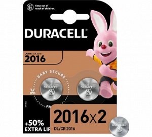 Литиевые батарейки Duracell, 2016 3V 2шт