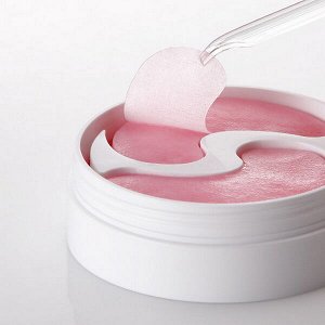 Осветляющие тканевые патчи для глаз с витаминным комплексом Petitfee Pink Vita Brightening Eye Mask, 60шт