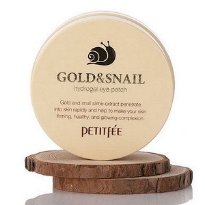 Гидрогелевые патчи для глаз Petitfee Gold & Snail Hydrogel Eye Patch, 60шт*1.4г