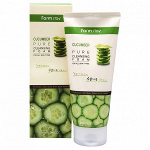 Пенка для умывания с экстрактом огурца - Cucumber pure cleansing foam