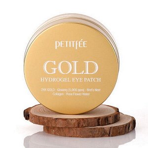 Гидрогелевые патчи для глаз Petitfee GOLD Hydrogel Eye Patch, 60шт*1.4г