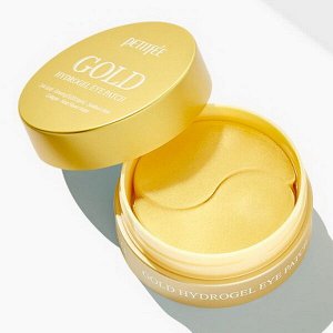 Гидрогелевые патчи для глаз Petitfee GOLD Hydrogel Eye Patch, 60шт*1.4г