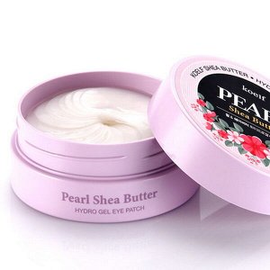 Гидрогелевые патчи для глаз Petitfee KOELF Pearl & Shea Butter Eye Patch, 60шт