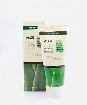Пенка очищающая с экстрактом алоэ - Aloe pure cleansing foam