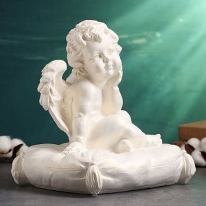Фигура "Ангел на подушке" 23х22х26см, перламутр