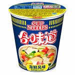 Лапша острая со вкусом морепродукты  Nissin, 81