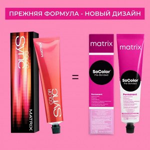Матрикс Краска для волос перманентная Matrix Socolor Beauty 6MA Темный Блондин Мокка Пепельный 90 мл