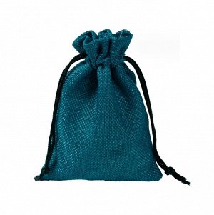 Подарочный льняной мешок для бижутерии 9*7см / мешок из льна для бижу 7*9см