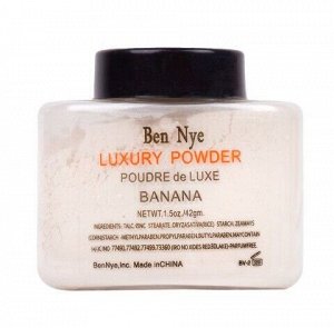 Рассыпчатая пудра банановая для лица Luxuary Powder, 01