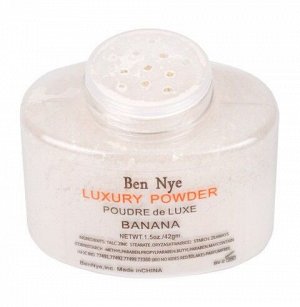 Рассыпчатая пудра банановая для лица Luxuary Powder, 01