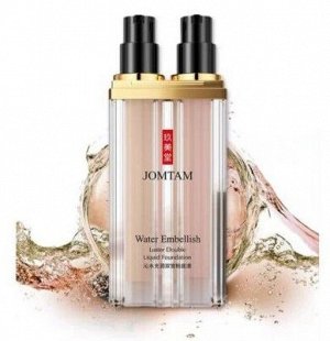 Jomtam Крем-база под макияж + тональный крем-корректор Double Liquid Foundation, 35 гр