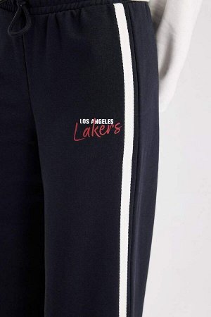 DeFactoFit НБА Лос-Анджелес Лейкерс Широкие спортивные штаны с широкими штанинами