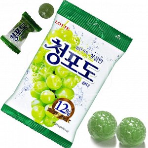 Леденцовая карамель со вкусом зеленого винограда Green Grape Candy 153г