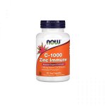 Витамины отдельные NOW Vitamin C-1000 Zinc Immune 90 veg caps