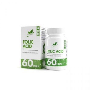 Витамины отдельные NaturalSupp Folic acid (B9) 60 caps