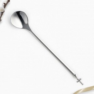 Ложка чайная «Христос Воскресе!» на пасху, с подвесом, 14.8x2.7 см
