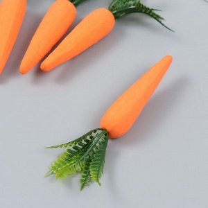 Декор пасхальный "Морковки" набор 4 шт