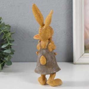 Фигурка полистоун «Мама Зайка с зайчонком», 10x6x18.5 см