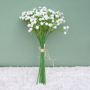 Букет искусственных цветов "Гипсофила", цвет белый