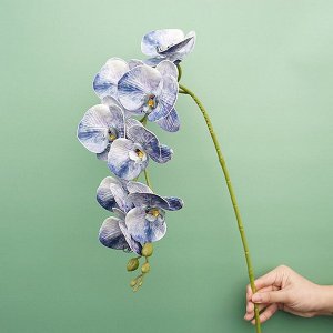 Искусственная ветка "Орхидея", цвет фиолетовый