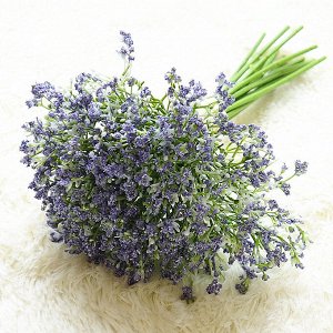 Букет искусственных цветов "Гипсофила", цвет фиолетовый