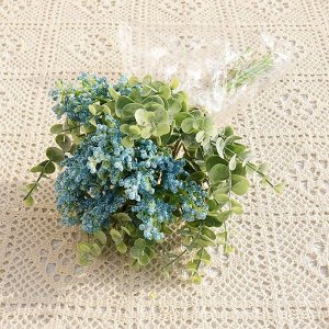 Букет искусственных цветов, цвет синий