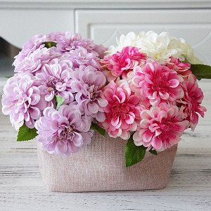 Букет искусственных цветов, цвет розовый