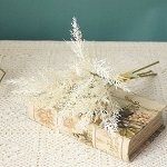 Искусственное растение на ветке, цвет бежевый