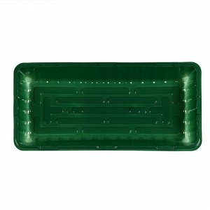 Мини-парник для рассады, 43 x 21 x 12 см, без вставок, пластик, Greengo