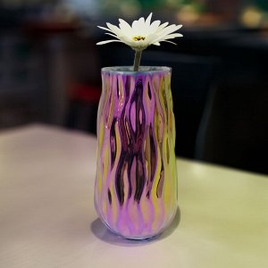 Керамическая ваза для цветов "Кратер" / 9,5 x 18 см