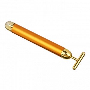 Массажер для лица с вибрационным массажем, на батарейках типа DC1.5V (AA), 14x3,5см