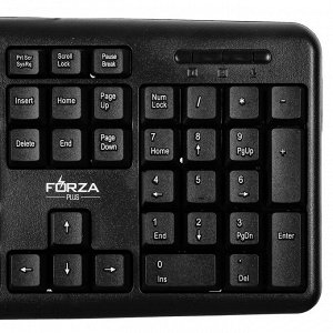 FORZA Клавиатура, USB, 1.4 м