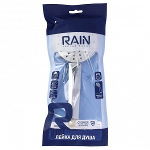 RAIN Лейка для душа, 5 режимов, 100мм, хром