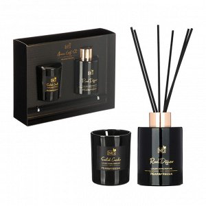 NEW GALAXY Набор Black&White, wood sage, white flower, bluebell, pear and freesia 60мл, 50г
