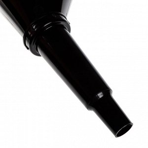 NG Воронка разборная черная (с ручкой), фильтр в комплекте, 12x26см