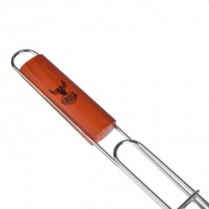 GRILLBOOM Решетка-гриль хром., 58х(23х35)см
