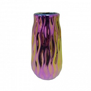 Керамическая ваза для цветов "Кратер" / 9,5 x 18 см