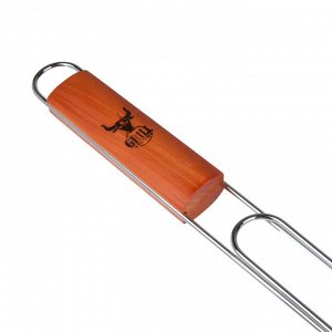 GRILLBOOM Решетка-гриль хром., 25х33х5см