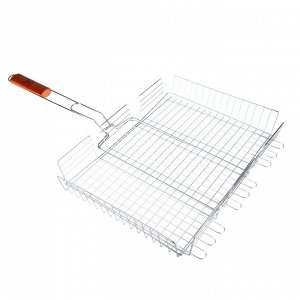 GRILLBOOM Решетка-гриль хром., 30х40х7см