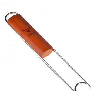 GRILLBOOM Решетка-гриль хром., 30х40х7см