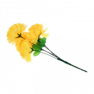 LADECOR Букет искусственных цветов в виде гвоздик, 30-35 см, 6 цветов