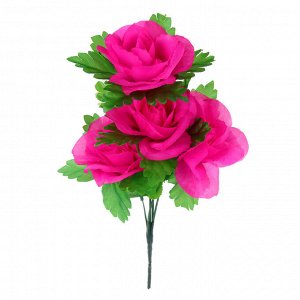 LADECOR Букет искусственных цветов в виде роз, 30-35 см, 6 цветов