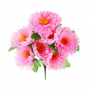 LADECOR Букет искусственных цветов в виде георгины, 33-36 см, арт.1, 6 цветов