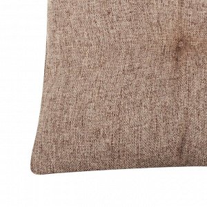 PROVANCE Подушка на стул "Текстура", полиэстер, 38x38см, бежевый