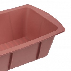 VETTA Форма силиконовая прямоугольная 22,5x12,5x6см, 3 цвета