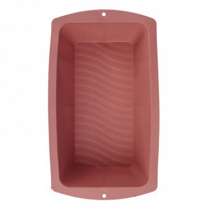 VETTA Форма силиконовая прямоугольная 22,5x12,5x6см, 3 цвета