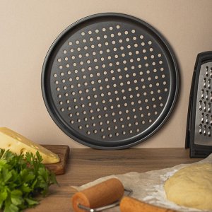 VETTA Форма для пиццы перфорированная 37x37x1,4см SL-1013