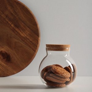 VETTA Банка для хранения "ЭКО", 13,5х13см, стекло