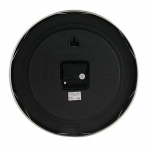 LADECOR CHRONO Часы настенные круглые, металл, d30 см, 1xAA, цвет белый, арт.06-33