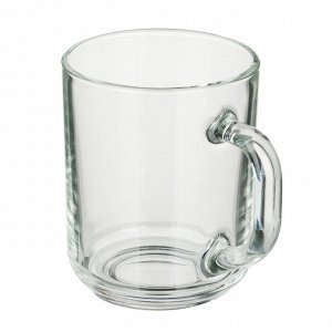 ОСЗ Кружка стеклянная, 200мл, "Green tea"
